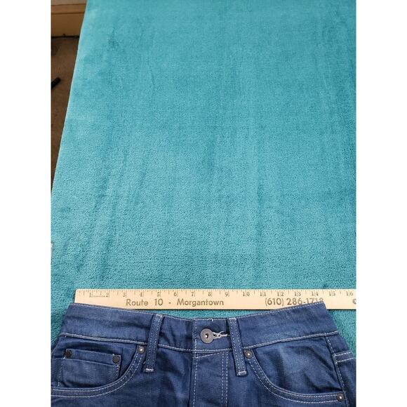 C&A Jeans Sz 28x28 Mens Blue Denim Stretch Pants Straight Button Closure NWT - Picture 9 of 13